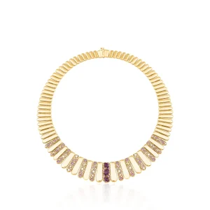 Regold Mor Taşlı 4'lü Set 115MFS00076-Mor