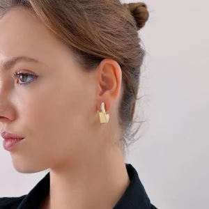 Regold Dörtgen Küpe 261EAR00004