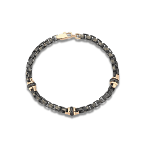 Cetaş Bay Motto 14 Ayar Altın ve Seramik Bileklik