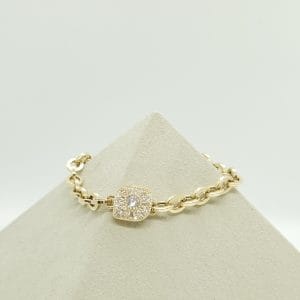 Genola Taşlı Tasarım Yıldız Bileklik