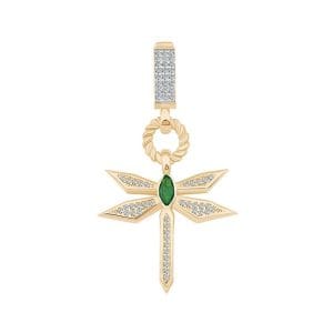 14 Ayar Altın Yusufcuk Charm