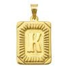 14 Ayar Altın K Harfi Kolye Ucu