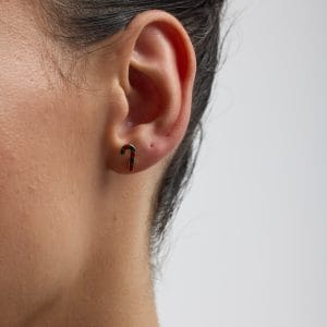 14 Ayar Altın Baston Şeker Tragus Piercing