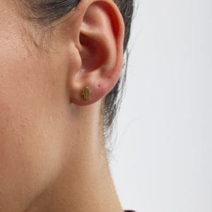 14 Ayar Altın Fatma Ana Eli Tragus Piercing