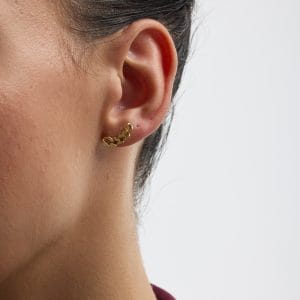 14 Ayar Altın Gurmet Zincir Tragus Piercing